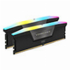 RAM CORSAIR CMH32GX5M2B6400C32 VENGEANCE BLACK RGB 32GB (2X16GB) DDR5 6400MT/S CL32 INTEL XMP DUAL