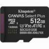 KINGSTON SDCS3/512GBSP CANVAS SELECT PLUS GEN3 512GB MICRO SDXC 150MB/S A1