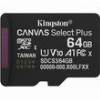 KINGSTON SDCS3/64GBSP CANVAS SELECT PLUS GEN3 64GB MICRO SDXC 100MB/S A1