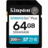 KINGSTON SDG4/64GB CANVAS GO PLUS GEN4 64GB SDXC U30 V30 A2