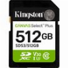 KINGSTON SDS3/512GB CANVAS SELECT PLUS GEN3 512GB SDXC 150MB/S C10 UHS-I U3 V30