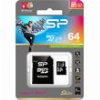 SILICON POWER ELITE 64GB MICRO SDXC UHS-I CLASS 10 + SD ADAPTER