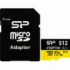 SILICON POWER INSPIRE 512GB MICRO SDXC UHS-I CLASS 10 + SD ADAPTER SP512GBSTXLA2V1NSP