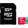 SILICON POWER SUPERIOR 64GB GAMING MICRO SDXC U3 V30 A1 + ADAPTER SP064GBSTXDV3V1NSP