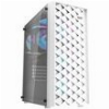 CASE DARKFLASH DK351 (ΛΕΥΚΟ) + 4 ΑΝΕΜΙΣΤΗΡΕΣ RGB