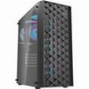 CASE DARKFLASH DK351 (ΜΑΥΡΟ) + 4 ΑΝΕΜΙΣΤΗΡΕΣ RGB