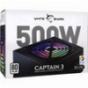 WHITE SHARK POWER SUPPLY GPSU-W500F 500W 80+ RGB CAPTAIN-3