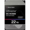 HDD WESTERN DIGITAL ULTRASTAR DC HC580 22TB 7200RPM 512CACHE DATA CENTER 3.5'' SAS 12GB/S 0F62791