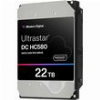 HDD WESTERN DIGITAL ULTRASTAR DC HC580 22TB 7200RPM 512CACHE DATA CENTER 3.5'' SATA 3 6GB/S 0F62785