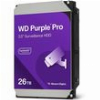 HDD WESTERN DIGITAL WD260PURP PURPLE PRO SMART VIDEO SURVEILLANCE 26TB 3.5'' SATA 3