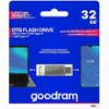 GOODRAM OTG FLASH DRIVE USB3.2 GEN1 32GB & TYPE-C SILVER ODA3-0320S0R11