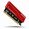 AXAGON ΡCΕΜ2-S ΡCΙ-Ε 3.0 16Χ - Μ.2 SSD ΝVΜΕ UΡ ΤΟ 80ΜΜ SSD LΟW ΡRΟFΙLΕ CΟΟLΕR