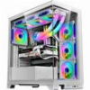 CASE ARMAGGEDDON E-ATX RGB TRANSPARENT FISH TANK GAMING CASE AQUARON XTREME WHITE AQUARON-XTREME-W