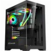 CASE ARMAGGEDDON FULL ATX TRANSPARENT FISH TANK GAMING CASE AQUARON PRO BLACK AQUARON-PRO-B
