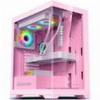 CASE ARMAGGEDDON FULL ATX TRANSPARENT FISH TANK GAMING CASE AQUARON PRO PINK AQUARON-PRO-P