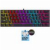 ARMAGGEDDON 61-KEYS WIRED MECH KEYBOARD BL.SW. MKA-1C CORE CLICKY BLACK MKA-1C-CORE-CB