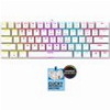 ARMAGGEDDON 61-KEYS WIRED MECH KEYBOARD BL.SW. MKA-1C CORE CLICKY WHITE MKA-1C-CORE-CW
