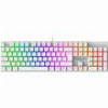 ARMAGGEDDON MECHANICAL HOTSWAP KEYBOARD 12FX BACKLIGHT BLUE SWITCH 2024 WH CLICKY MKA-7C-2024-W
