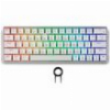 SPARTAN GEAR PEGASUS 2 WIRED & WIRELESS 63 KEYS MECHANICAL GAMING KEYBOARD WHITE
