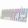 TRUST GXT833W THADO GAMING TENKEYLESS KEYBOARD WHITE US