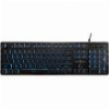 WHITE SHARK LED KEYBOARD GK-003141 TACHI US LAYOUT BLACK TACHI-B-US