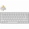 ΜΗΧΑΝΙΚΟ ΠΛΗΚΤΡΟΛΟΓΙΟ KEYCHRON K2 PRO HS BANANA SWITCH RGB BACKLIGHT WHITE (K2P-P4)