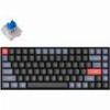 ΜΗΧΑΝΙΚΟ ΠΛΗΚΤΡΟΛΟΓΙΟ KEYCHRON K2 PRO HS BLUE SWITCH WHITE BACKLIGHT BLACK (K2P-G2)