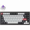 ΠΛΗΚΤΡΟΛΟΓΙΟ KEYCHRON Q1 HE Q1H-M1 QMK WIRELESS CUSTOM HALL EFFECT PURPLE SWITCH 75% US