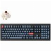ΠΛΗΚΤΡΟΛΟΓΙΟ KEYCHRON V6 MAX V6M-D3 QMK/VIA WIRELESSBT/2,4/WIRED CUSTOM MECH BROWN SWITCH 100%