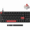 ΠΛΗΚΤΡΟΛΟΓΙΟ LEMOKEY X1 X1-A1 QMK/VIA WIRED MECHANICAL TKL 80% RED SWITCH US