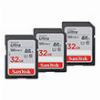 SANDISK SDSDUN4-032G-GN6IM ULTRA 32GB SDHC UHS-I CLASS 10 3 PACK
