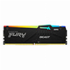 RAM KINGSTON FURY BEAST BLACK RGB 16GB DDR5 6000MT/S CL30 AMD EXPO KF560C30BBEA-16