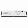 RAM KINGSTON FURY BEAST WHITE 16GB DDR5 6000MT/S CL30 XMP KF560C30BW-16