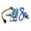 QOLTEC PCI-E RISER 1X - 16X USB 3.0 VER. 009S SATA PCI-E 6 PIN