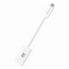 4SMARTS USB-C TO HDMI CABLE FEMALE 15CM WHITE