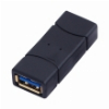 LOGILINK AU0026 USB 3.0 ADAPTER AF/AF GOLD PLATED BLACK
