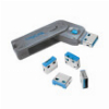 LOGILINK AU0043 USB PORT BLOCKER (1X KEY AND 4X LOCKS)