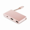 MOSHI USB-C MULTIPORT ADAPTER RED GOLD