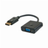 SAVIO CL-90 DISPLAYPORT (M) - VGA (F) ADAPTER BLACK