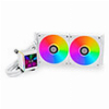LIAN LI GALAHAD II LCD 280 WHITE - AIO GPU LIQUID COOLER WITH ARGB FANS