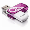 PHILIPS VIVID EDITION 64GB USB 2.0 FLASH DRIVE MAGIC PURPLE 2-PACK FM64FD05D/00
