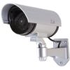 LOGILINK SC0204 DUMMY SECURITY CAMERA WITH RED FLASHING LIGHT SILVER