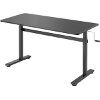 LOGILINK EO0027 MANUALLY ADJUSTABLE SIT-STAND DESK, BLACK