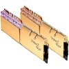 RAM G.SKILL F4-2666C19D-64GTRG 64GB (2X32GB) DDR4 2666MHZ TRIDENT Z ROYAL GOLD RGB DUAL KIT