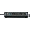 BRENNENSTUHL POWER STRIP 4 WAY PREMIUM-LINE 1,8M BLACK 1951140100