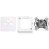 LOGILINK CA1003 ANTENNA WALL SOCKET FOR SAT/TV/RADIO WHITE