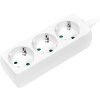 LOGILINK LPS205 3-SOCKET OUTLET STRIP WITH CHILD PROTECTION WHITE