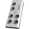 PHILIPS SPN7060WA/GRS ΠΟΛΥΠΡΙΖΟ ΑΣΦΑΛΕΙΑΣ 6 ΘΕΣΕΩΝ ΜΕ 1 USB TYPE-C 15 W ΚΑΙ 4 USB TYPE-A 20 W 2M