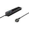 QOLTEC 50104 SURGE PROTECTOR 4 SOCKETS 1.5M ΜΕ ΔΙΑΚΟΠΤΗ