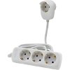REV MULTIPLE SOCKET OUTLET 3+1-FOLD 2M WHITE POWERSPLIT 0012312114 WS
